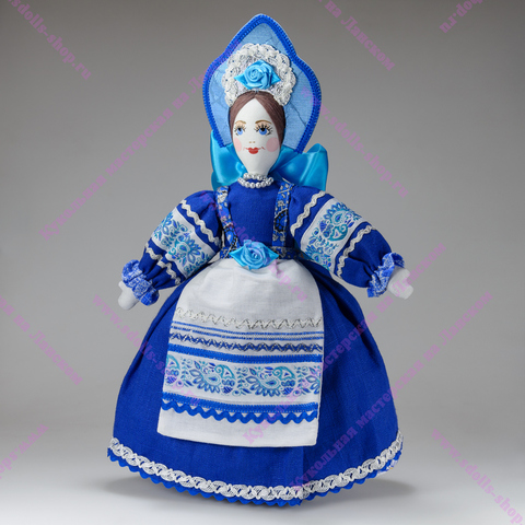 Подарок подруге на день рождения кукла грелка в красной юбке на чайник заварник Русский стиль