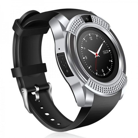 УМНЫЕ ЧАСЫ SMART UWATCH V8 (СЕРЕБРО)