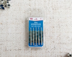 Иглы для бытовых машин универсальные №100, 5 игл