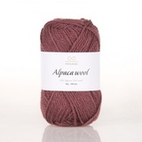 Пряжа Infinity Alpaca Wool 4053 темная увядшая роза