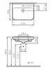 Vitra 5946B003-0001 *Раковина к мебели Sento 65 см*