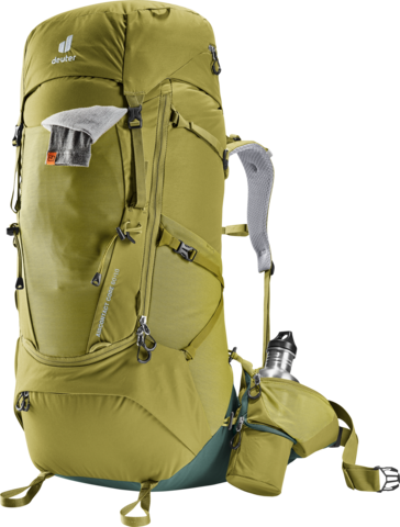 Картинка рюкзак туристический Deuter Aircontact Core 60+10 Cactus-Ivy - 7