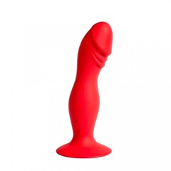 Анальная пробка Hercules бордовый (M)