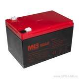 Аккумулятор для ИБП MNB MS12-12 (12V 12Ah / 12В 12Ач) - фотография