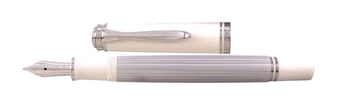 Ручка перьевая Pelikan Souverän® M405 Silver-White (818902)