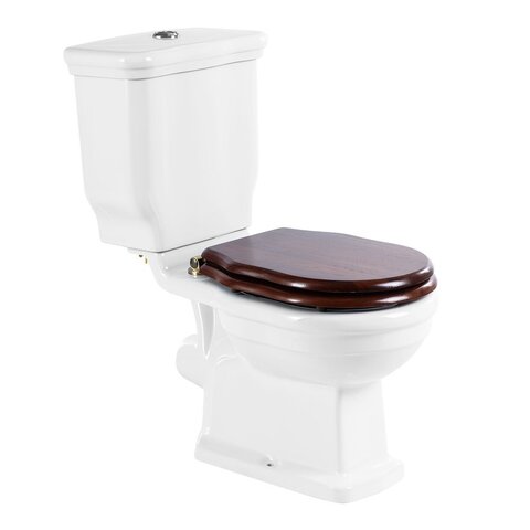 BelBagno BB115SCM-BRN Сиденье МДФ, Soft close металлическое крепление, петли Бронза