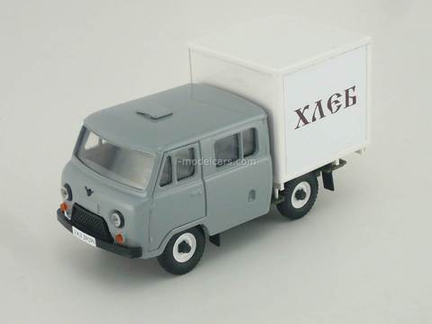 UAZ-39094 Farmer Van Bread gray metal Agat Mossar Tantal 1:43