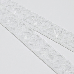 Резинки/Резинка ажурная/М-358 белый