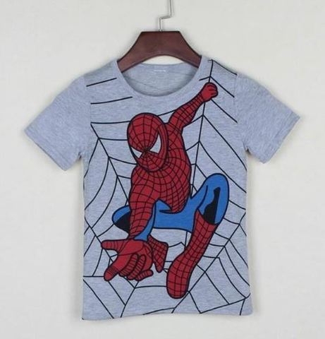 Человек паук футболка детская