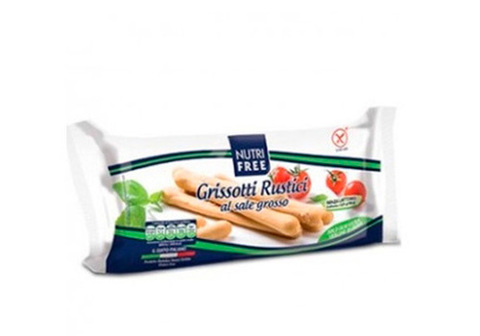 Хлебные палочки с солью "Grissotti Rustici al sale grosso", 100г