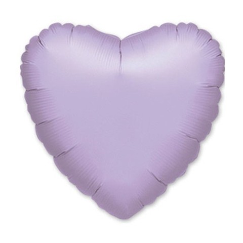 Сердце Пастель, Лиловый (46 см)