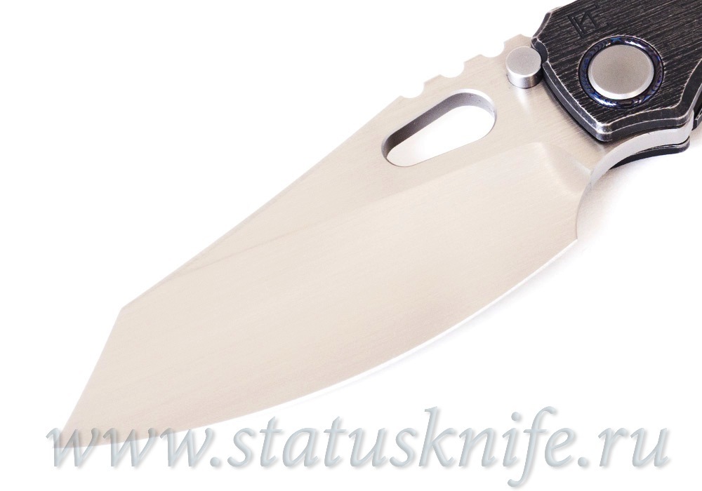 Нож CKF/Rotten Evolution 2.0 (dark Ti handle, ZircuTi pivot collar, Zirc backspacer, ZircuTi clip, M390 handrubbed satin)