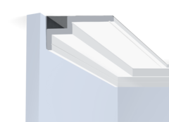 Карниз потолочный A165L