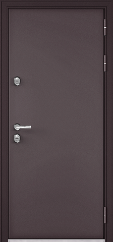 Термодверь входная Мастино (Бульдорс) Термо Стандарт МП 10Т-135, 2 замка, 1,6 мм металл, (шоколад букле+шоколад ларче) #2