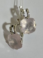 Кредо РК (серьги из серебра)