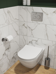 Подвесной унитаз BRASKO SMART Clean On DPL EO slim LP