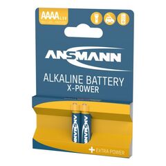 Батарейка X-POWER АААА/ANSMANN 1.5V - 2шт
