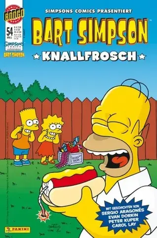 Bart Simpson #54 - Knallfrosch (на немецком языке) (Б/У)