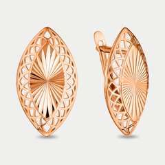 Серьги золотые