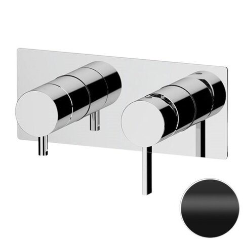 Remer Metrica MC93ZNO Смеситель для душа, черный матовый