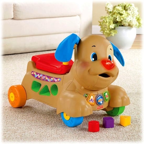 Fisher Price Ходунки-каталка Щенок (Y3490)