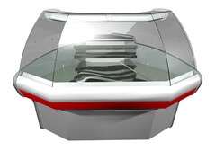 Витрина холодильная Полюс ВХСу-1 Carboma (внешний угол)