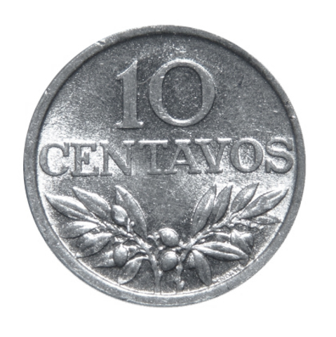 10 сентаво Португальская Республика (1911-1969) 1975 год, Португалия. aUNC