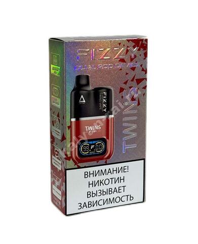 Устройство Fizzy Twins Dual POD 9000 затяжек - Красный