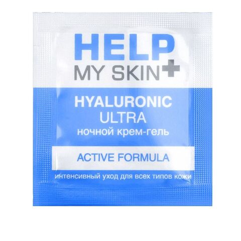 Ночной крем-гель Help My Skin Hyaluronic - 3 гр. - Биоритм Уходовая косметика HELP LB-25022t