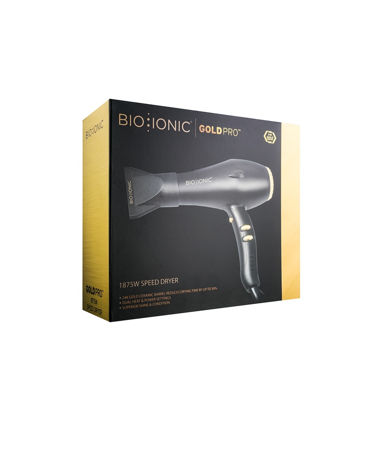 Bio Ionic GoldPro 1875 W Speed Dryer