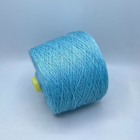 Бобинная пряжа (пр.Италия), art-Frescolino , 500м/100гр. 100% Лен цвет-Голубой, арт.30016