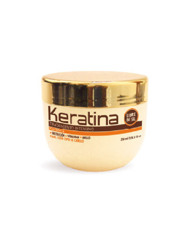 Маска для поврежденных и хрупких волос кератиновая интенсивно восстанавливающая KERATINA Kativa, 250 мл.