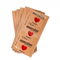 Презервативы MASCULAN ORGANIC № 10 (веганские и CO2-нейтральные) 10 шт.
