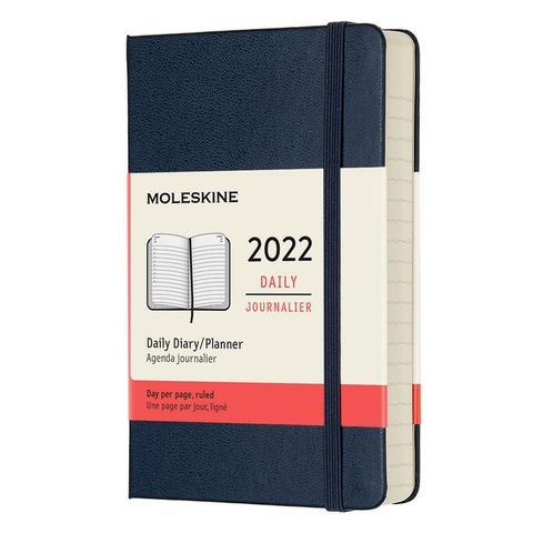 Ежедневник Moleskine Classic (DHB2012DC2) 9x14 см 400стр. синий сапфир