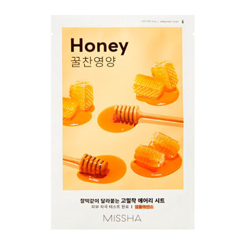 Missha Airy Fit Sheet Mask Honey - Маска для лица с экстрактом меда