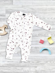 Комбинезон Mjölk Sleep and Play Кляксы, на манжетах, уценка