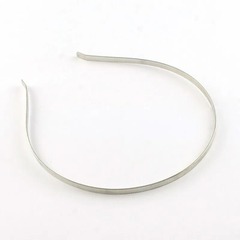 Заготовка металл для ободка, ш. 4 мм, никель