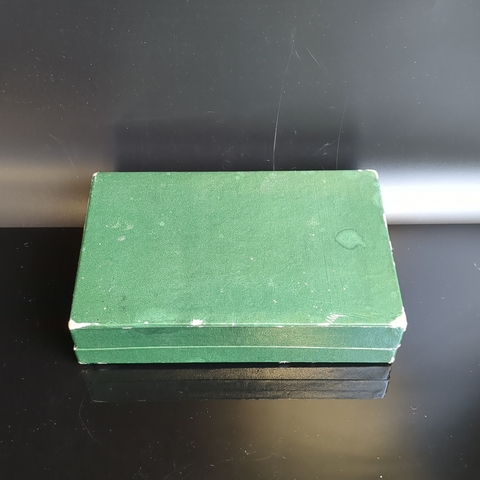 Набор из 6 чайных ложек в коробке - мельхиор - СССР