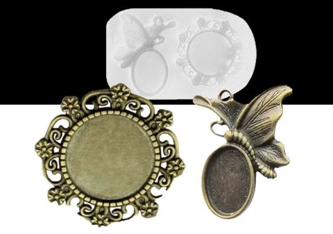 Силиконовый молд № 810 мини рамки