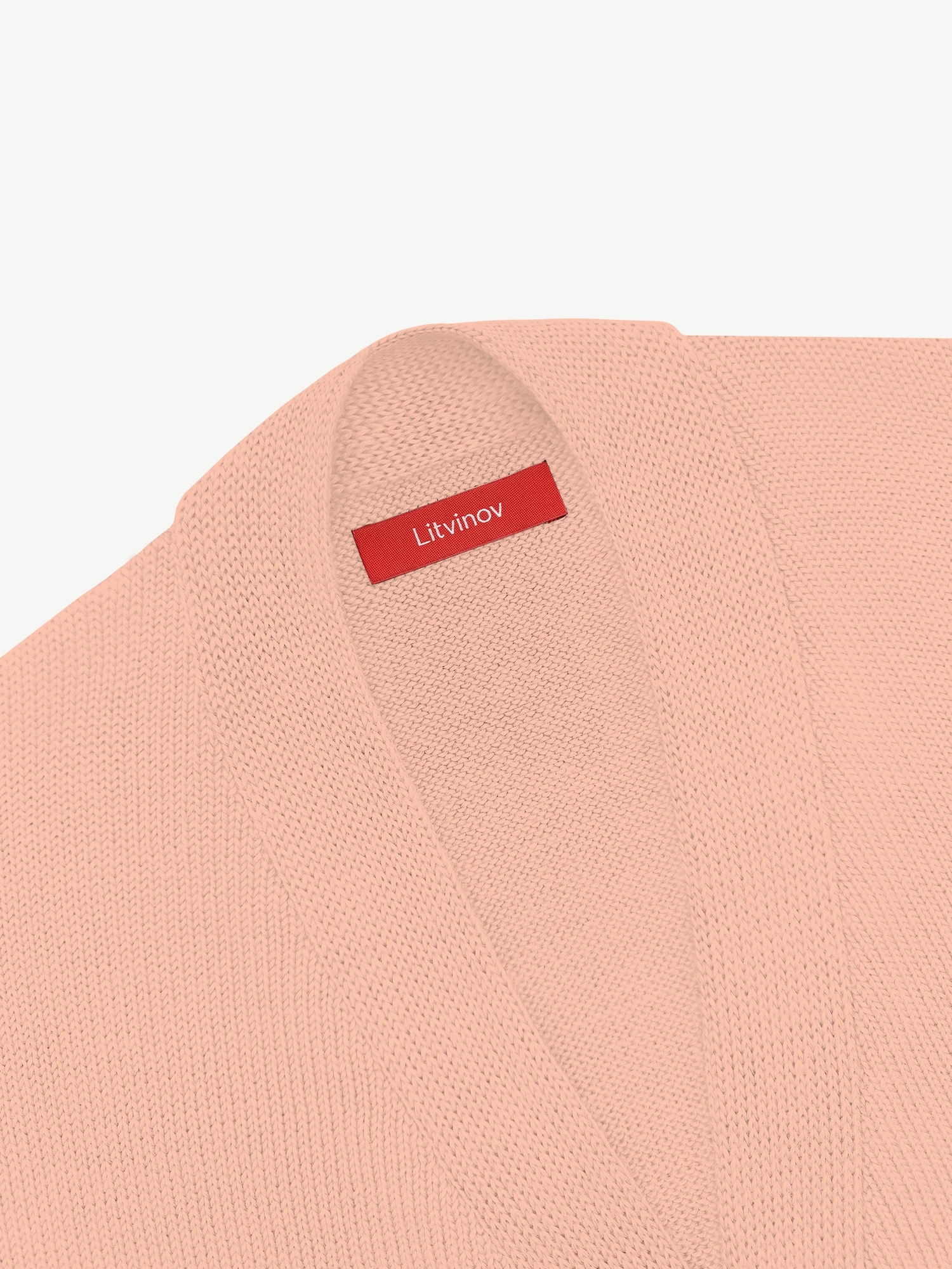 Кардиган с пуговицами из экохлопка