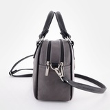 Сумка Саломея 269 мульти итальянский серо-черный