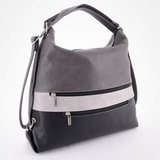 Рюкзак Саломея 387 мульти итальянский серо-черный