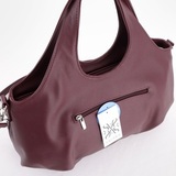 Сумка Саломея 507 гладкий бордо