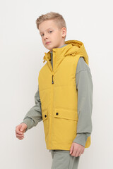 жилет  для мальчика  ВК 35011/9 ГР