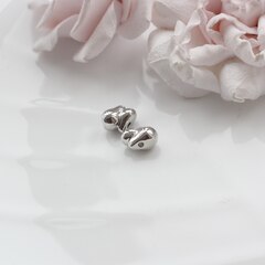 Бусина спейсер, 9*9 мм, родий, П079