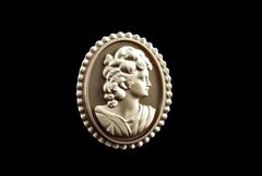 Силиконовый молд Камея № 43