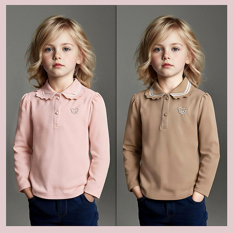 Блуза хлопок д (6-10) 260216-FW665