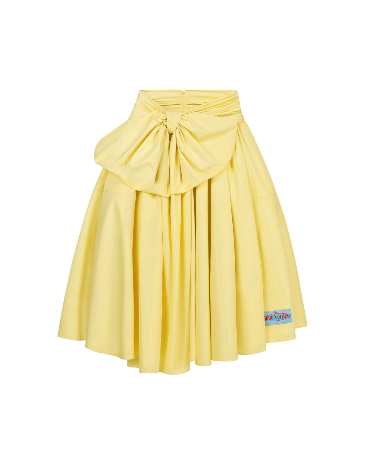 Пышная юбка с бантом