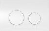 Aquanet AQ-PRO-02W AQ-PRO-02W Кнопка смыва Aquanet двойная АВC белый (346768)