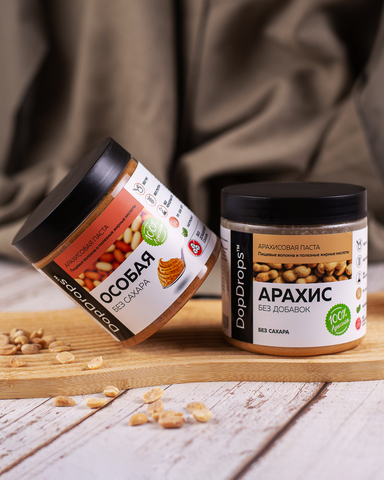 Арахисовая паста ОСОБАЯ без добавок 500 г